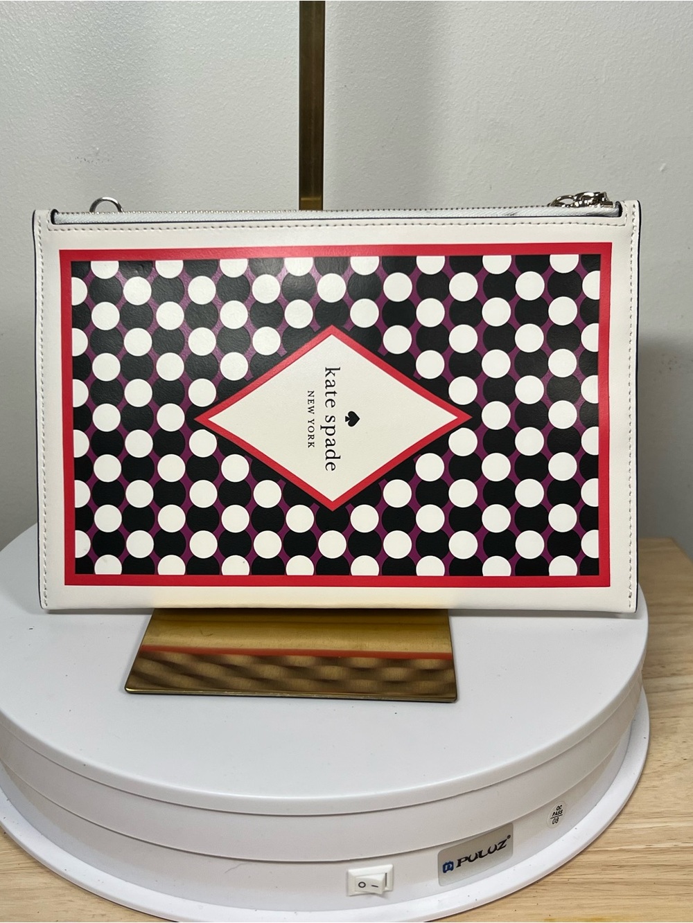 Kate Spade New York Novelty from 2020 Lucky Draw Card Crossbody Bag Like New